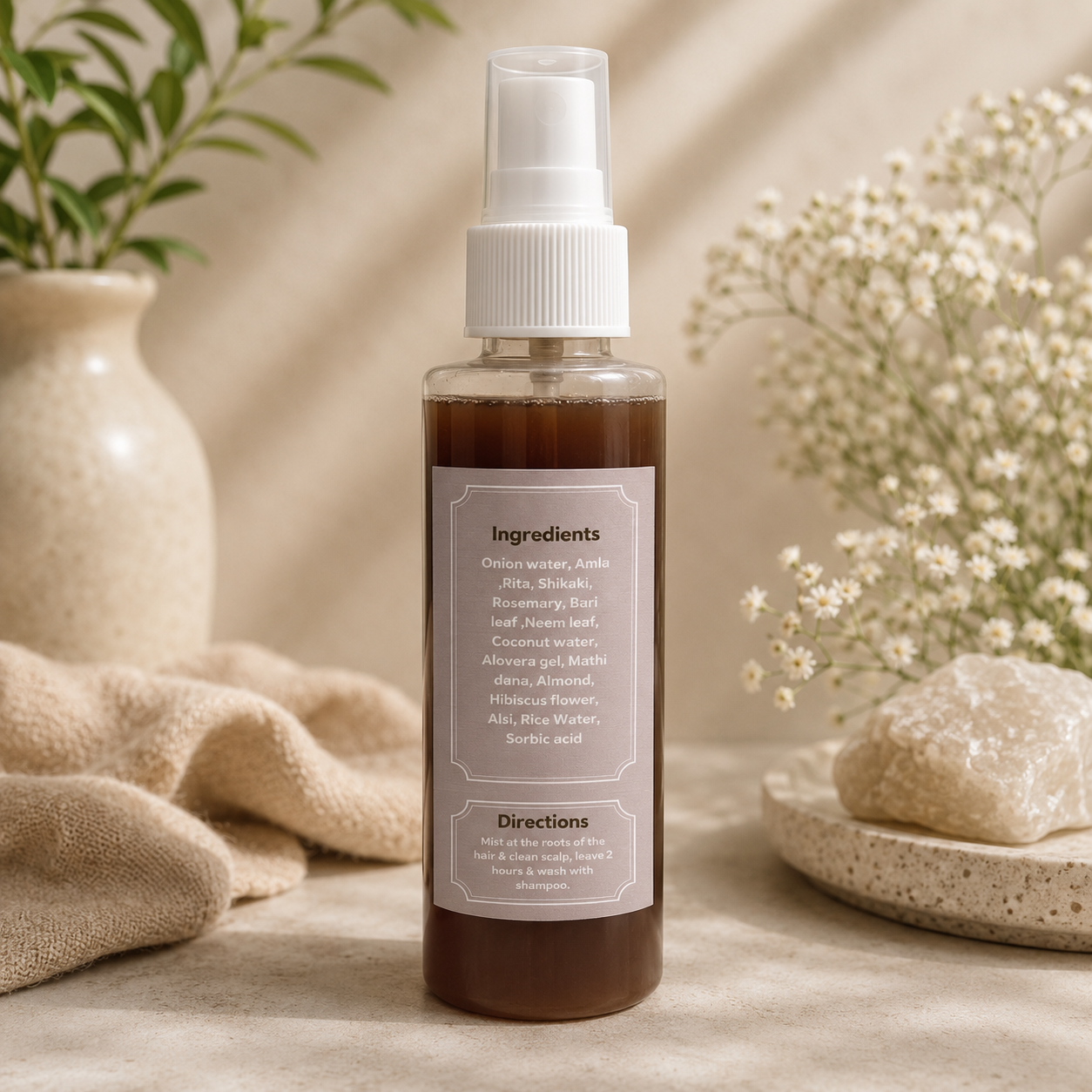 Hair Growth Water| Amla, Rita & Shikakai