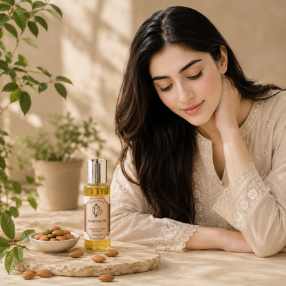 Crystal Herbal Pure Almond Oil (60ml) | Natural Hair Oil