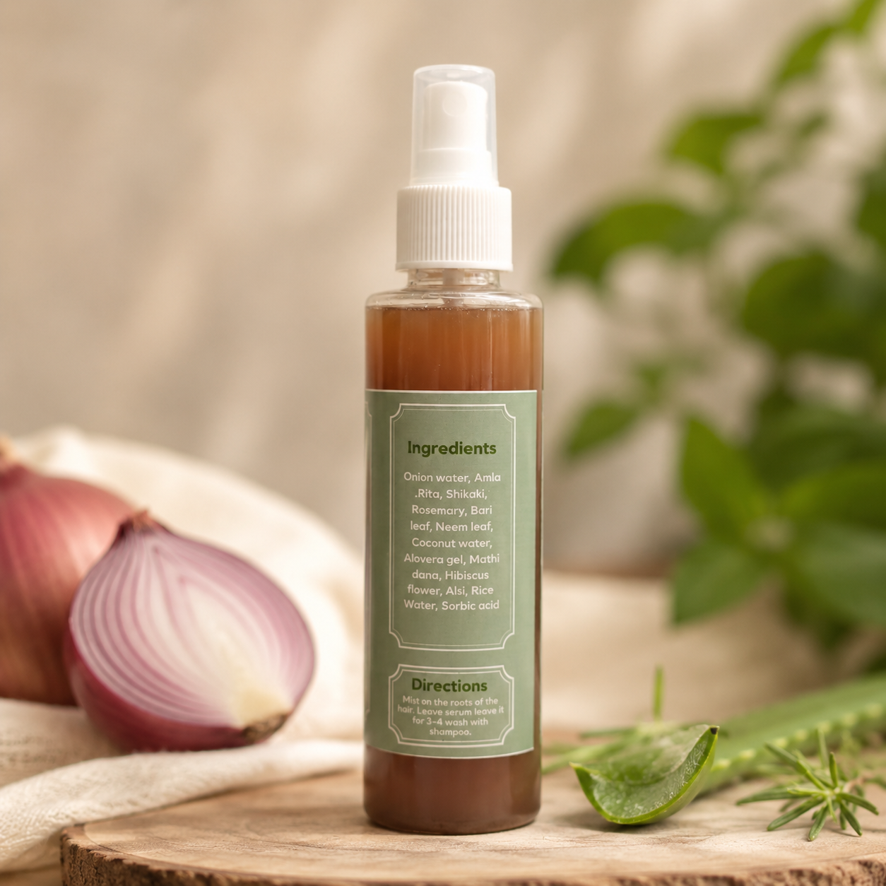 Hair Growth Spray| Onion Water